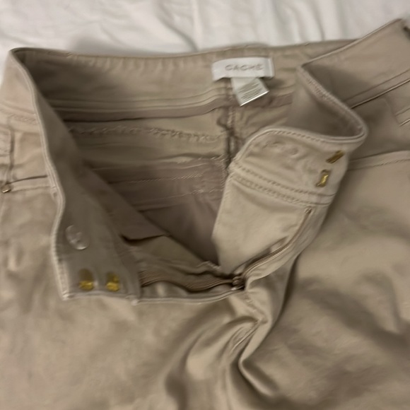 Cache Capri Khakis size 4 - Picture 2 of 5